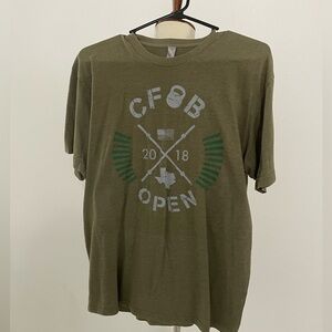 Mens Muscle Tee * Green * Workout